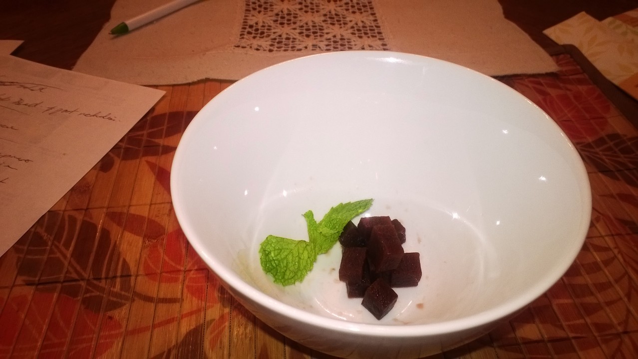Tasting in Progress